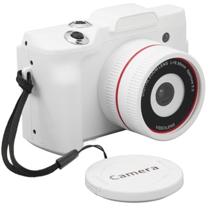 16X Digital Zoom Video Camera Camcorder, 2.4in LCD Screen 16MP Digital Camera Recorder 32GB Vlogging Camera, HD Video Recording Handycam Camcorder for Teens Beginners