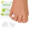 Bukihome Hammertoe Corrector - 6 Pack Toe Straightener to Curled Toes, Broken toe, Bunion Corrector for Women and Men, Small Size (Clear)