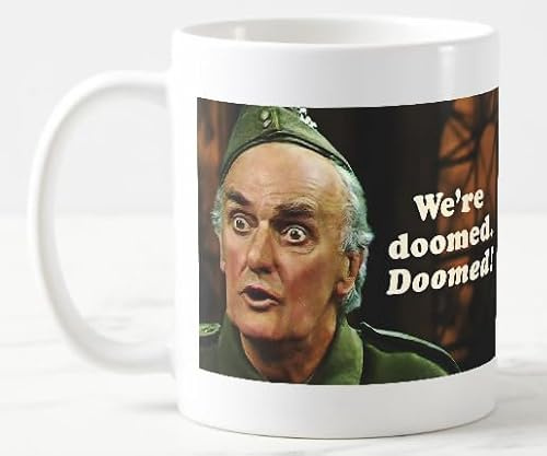 Dad’s Army Doomed Mug/Cup Tea/Coffee Mug