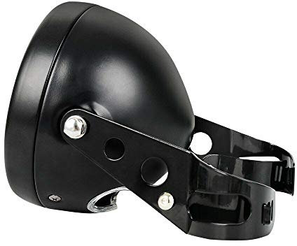 watera 5,75 Scheinwerfer Lampen GehäUse, Universal Motorrad Scheinwerfer Lampen Schirm mit Halterung, 500018401