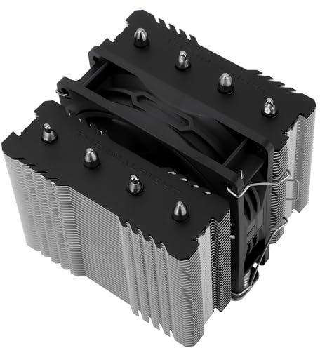 Thermalright Peerless Assassin 90 SE Dual-Tower CPU Cooler,with Aluminum Heatsink Cooling,High Perfommance 4 Heat Pipes PC Cooler,Intel 1700/115X/1200/1851;AMD:AM4/AM5 for Desktop Cooler,110mm Tall