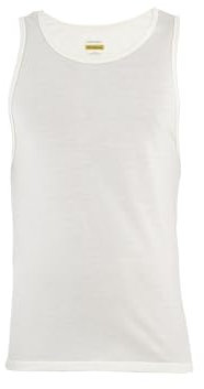 Icebreaker Herren Anatomica Tank Top Laufweste Merino Wolle Unterwäsche, Ungefärbt, XL