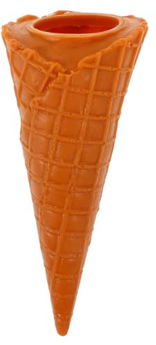 2 StüCk KüNstliche EistüTe Requisite, Realistische EistüTen Modell, Pvc Schokoladenfarbe, Fotografie Prop, Dekoration FüR Zuhause Und GeschäFt