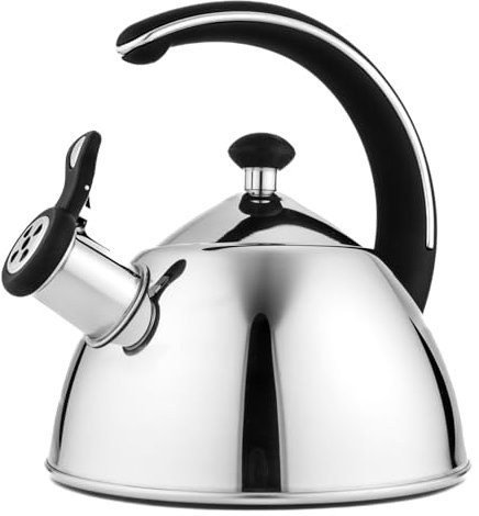 Tetera silbante 2.0L HGK VENUS para inducción de gas 18/10