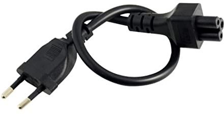 BaotyJie Câble D'alimentation IEC320 C5 Européen 2 IEC 320 C5 pour Ordinateurs Portables