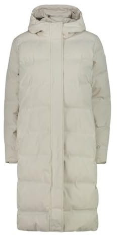 CMP Woman Coat FIX Hood VANIGLIA - 38