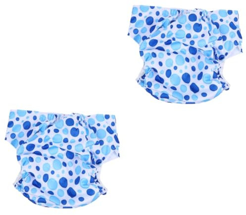 minkissy 2 Stück Windeln Schutzwindeln Erwachsene Windeln Nachtälteste Papier Anti Leck Unterwäsche Für Windeln Für Erwachsene Blaue Pul Plane