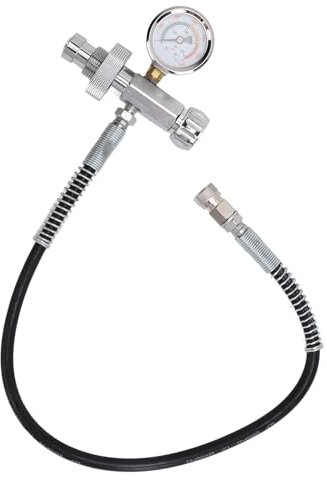 Scuba Fill Station Charging Adapter Lightweight Portable Diving Pressure Gauge for Dive Bottle Refill