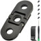 ZHUROUPU Replacement Folding Fingers for GoPro Hero 12/11/10/9/8/MAX, Magnetic Folding Mounting Adapter with 1/4 Tripod Connect Port for Handle Monopod Vlog, Battery Side Door Cover and Repair Tools
