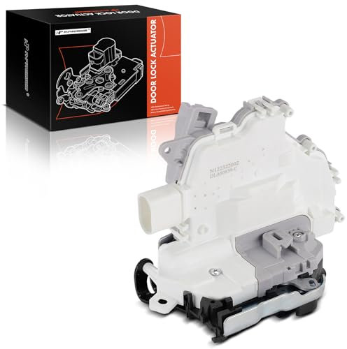 Frankberg Türschloss Stellmotor 8-Polig Hinten Links Kompatibel mit A1 Sportback 8XA 8XF 2011-2018 A4 8W2 8WC 2015-2024 Q5 FYB FYG 2016-2024 Replace# 8X0839015D