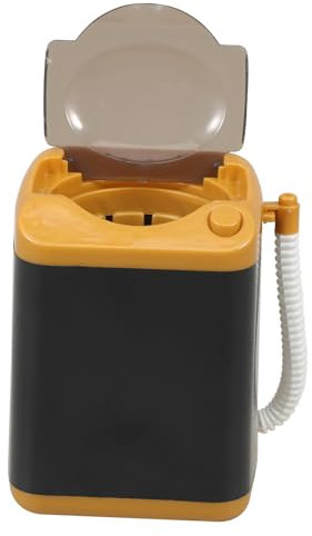 HEALSOPTHY Washing Machine Toy for Boy Girl Realistic Household Appliance Plaything Sound Effects Educational Miniature Model for Pretend Play Safe and Design