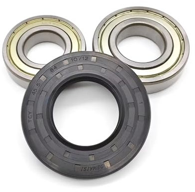 Washer Tub Bearings And Seal Kit Replacement Parts ,Compatible For Samsung, DC62-00156A, 6601-002632, 6601-002516