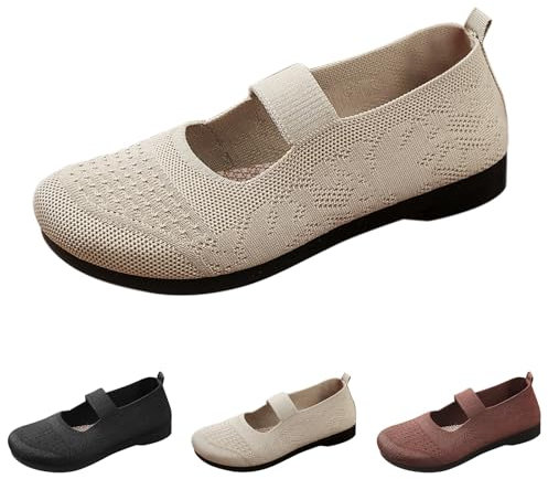 Bilarinas Zapatos Planos Mujer Verano Vestir Comodas Barefoot sin Cordones Elegentes Mocasines Clasico Pretty Calzado Slip on Entretiempo Transpirables Zapatillas Ligeros Fiesta Deportivas Ballet 2025