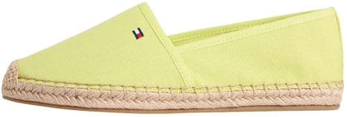 Tommy Hilfiger Flag Canvas Espadrille Slipper Beige