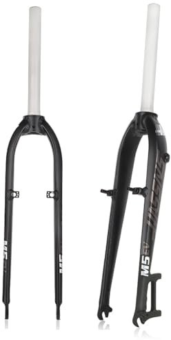 DHNCBGFZ 26/27,5 MTB-Starrgabel 1-1/8Threadless Straight Steerer Scheiben-/V-Bremse QR 9X100mm Aluminium-Legierung Superleichte Fahrrad-Hartgabel(26)