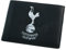Tottenham Hotspur Officiel - Portefeuille thème Football - Blason brodé - Noir
