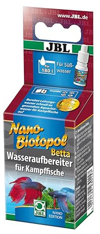 JBL Nano-Biotopol Betta 23187 Wasseraufbereiter für Kampffische in kleinen Süßwasser Aquarien 15 ml