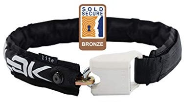 Hiplok LITE, Kettenschloss, Unisex, BLACK / WHITE, 75cm Schließumfang