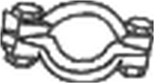 Bosal 254-950 Pièce de serrage, échappement