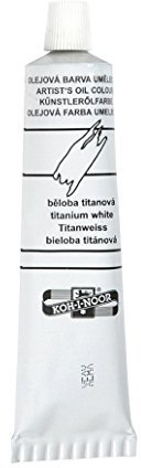 Koh-I-Noor 016150600000 40 ml Artistes Huile Couleur Peinture – Titan Blanc