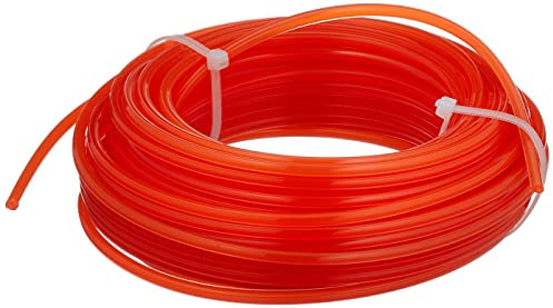 Corderie Italiane 006000907 Filo Decespugliatore, quadro, 3 mm, 15 mt, colore arancio