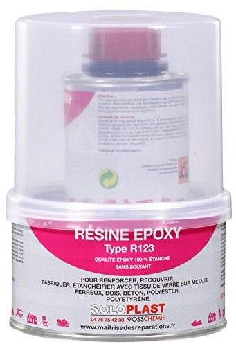 Soloplast 134202 Résine Epoxy multifonction/type R123