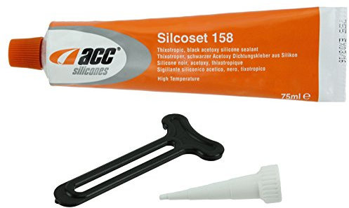 Silcoset 158 Oven Door Adhesive Silicone High Temperature Resistant Glue