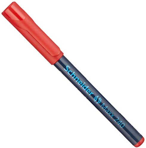 Schneider Schreibgeräte Permanentmarker Maxx 240, 1-2 mm, rot