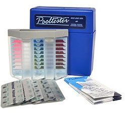 Pooltester pool test kit hot tub swimming pool bromine ph alkalinity