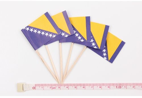 Everflag Zahnstocher : Bosnien & Herzegowina 50er Packung