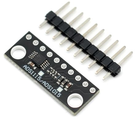 Paradisetronic.com ADS1115 4-Kanal 16-Bit Analog-Digital-Wandler, ADC-Modul, I2C für Arduino, Raspberry Pi, Genuino