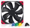 Noctua NF-A14 PWM chromax.black.swap, Ventilador Silencioso, 4 Pines (140mm, Negro)