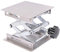 Kalolary Scientific Lab Jack-100 x 100mm Edelstahl Lab Stand Tisch Rack Scissor Lab-Lift Lifter für Wissenschaftsexperiment