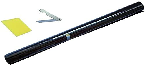 flexzon Pro Anti-Scratch Car Window Tint Film Tinting Super Dark Black Limo 1% 76cm x 6M