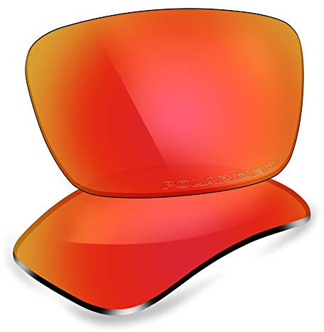 ThunderClap Verres antibuée de rechange pour lunettes de soleil Oakley Fuel Cell OO9096 - Rouge -