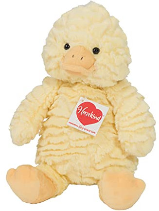 Teddy Hermann Herzekind 93923 Huhn Küken Franzi 25 cm, Kuscheltier, Plüschtier