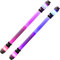 Zonon 2 Stück Rotierend Penspinning Stift LED Drehend Rotationsstift Rutschfest Beschichtung Stift Rotierend Kugelschreiber Ohne Stiftmine Stressabbau Spielzeug (Schwarz, Einfach Stil)