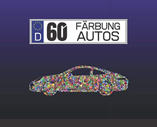 Autos färbung: 60 Autos zum Ausmalen