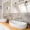 RE-COVERTILES - Fliesenaufkleber Badezimmer und Küche 24 Stck 10x10 cm - PS00237 PVC-Wanddekoration Wasserdicht Fliesen Mosaik Stil Azulejos-Zementfliesen