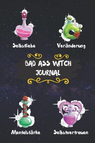 Bad Ass Witch Bullet Journal Notizbuch Nerd Geek Hexe Zaubertrank Persönlichkeitsentwicklung