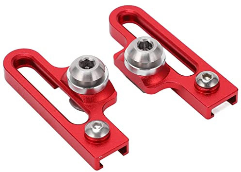SPYMINNPOO Bike Brake Extension C Caliper Adapters 2Pcs, 55mm Aluminum Alloy C Brake Clamp Extention Convert Seat for Road Bikes(red)