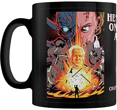 Pyramid International Stranger Things 4 (Chapter 8 Papa) Black Mug - 11oz/315ml