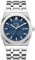 BUREI Uhren Herren Edelstahl Analog Armbanduhr Herren Wasserdicht Datum Herrenuhren Klassische Business Männer Quarzuhr Geschenke für Männer (Silber)