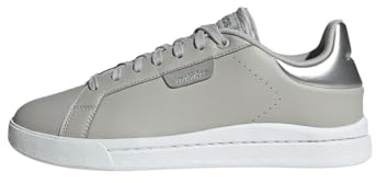 adidas Femme Court Silk Shoes, Grey Two/Grey Two/Silver Metallic, 36 2/3 EU
