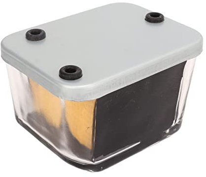 Aramox Filtro Carburante, Filtro Benzina Moto a Scatto AR50041 Vetro in Lega di Alluminio per Trattori 20 30 40 50 55