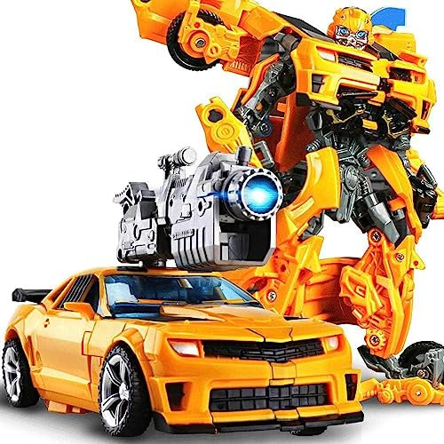 Shamoparty Verwandlungsspielzeug Toys Bumblebee, Sky Warrior, Wire Rope Warrior,Handmade Toy, King Kong Robot Model for Adults and Children, Gifts for Boys