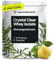 Crystal Clear Whey Isolate 900g – Zitronengeschmack – Proteinpulver – erfrischender Protein-Shake – nur mit Steviolglycosiden aus Steviablättern gesüßt – in Deutschland produziert & laborgeprüft