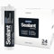 Hemway - Construction All-In-One Hybrid Polymer Sealant & Adhesive - Crystal Clear | Transparent, Anti-Mould, Waterproof & Paintable | 300 ml (24 Pack)