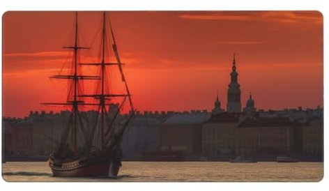 Grand Tapis de Souris Gamer, Tapis de Souris Rouge Tapis Souris XXL 1200x600mm, Tapis Souris Ciel Tapis de Souris Gaming Imperméable, Mouse Pad pour Gamer, Ordinateur, PC, Femme Enfant Cadeau ly-116