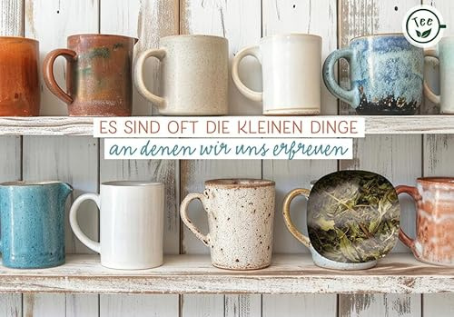 Es sind oft die kleinen Dinge, an denen wir uns erfreuen: Teekarte mit Sichtfenster